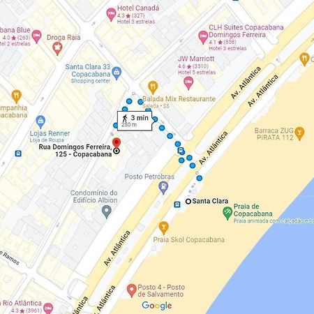 M30 - Flat A 3 Minutos Da Praia De Copacabana 里约热内卢 外观 照片