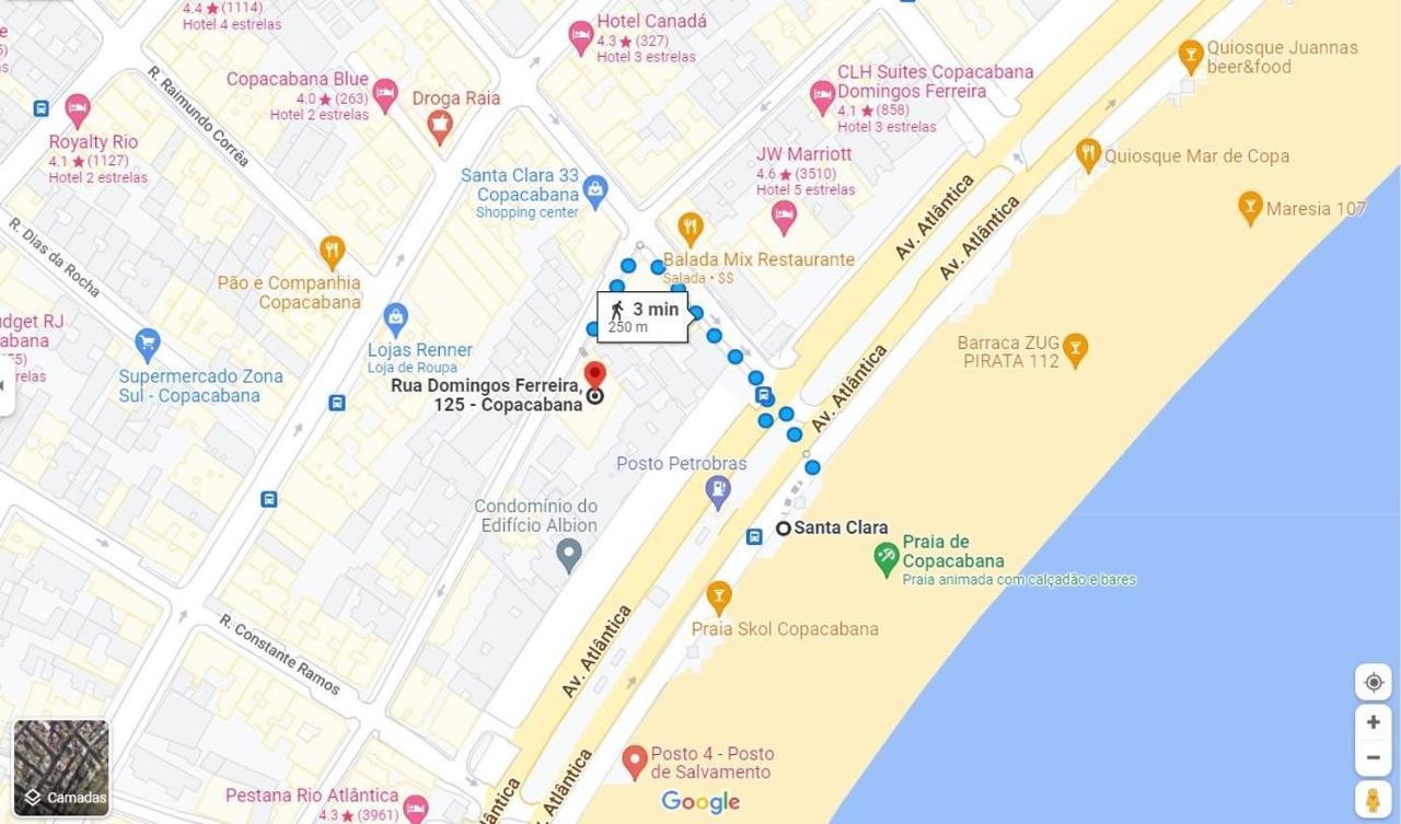M30 - Flat A 3 Minutos Da Praia De Copacabana 里约热内卢 外观 照片